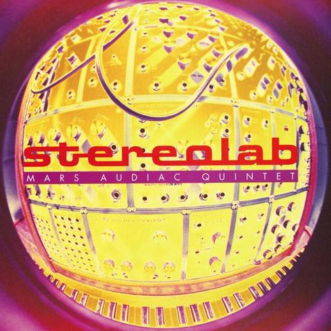 An image of the cover of the album 'Mars Audiac Quintet' by Stereolab