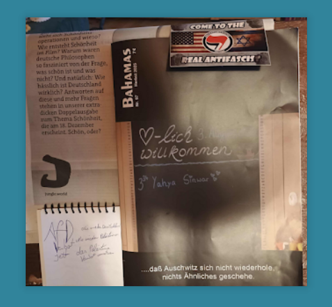 #Antideutsche #Antifa #SupportIsrael #AfDVerbot und das #PalästinaVerbot gilt es zusammen zu denken und zu fordern