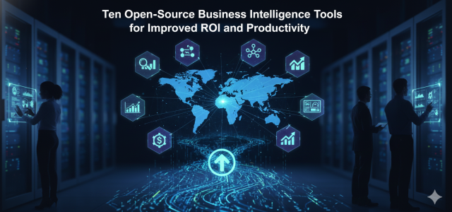 Ten Open-Source Business Intelligence Tools for Improved ROI and Productivity