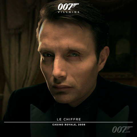 Hace XX años nació Mads Mikkelsen. Fue el 22 de noviembre de 1965.  Interpretó el papel de Le Chiffre en "Casino Royale". #EfemeridesBond #jamesbond #madsmikkelsen #casinoroyale #lechiffre 