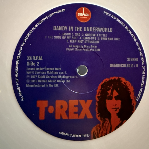 Dandy in the Underworld Marc Bolan T.REX la el side B