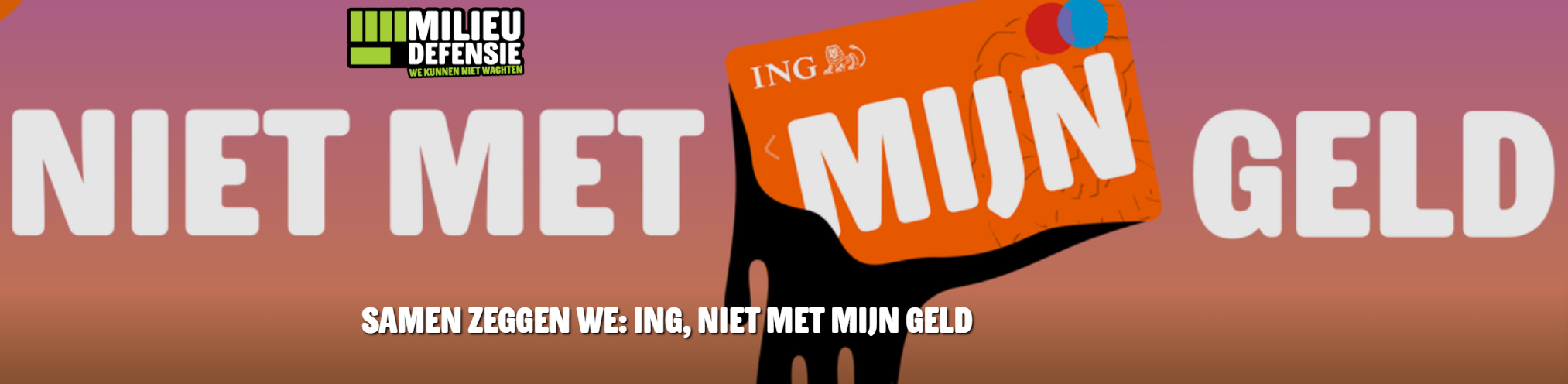 Niet Met Mijn Geld