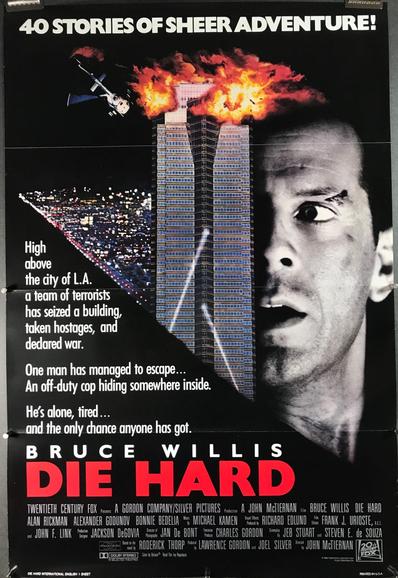 Poster for the 1988 movie Die Hard