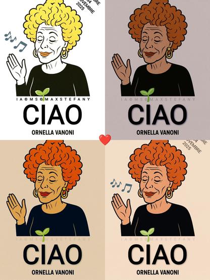 Ciao Ornella Vanoni 🌹