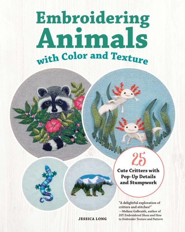 Are you a beginner? Then you'll love the full-color diagrams and step-by-step instructions for creating full-sized patterns from scratch. Are you an experienced embroidery master? Then you'll enjoy the new ideas, not to mention cutting-edge modern techniques to lend new depth, texture, and personality to each design. Stitching Adorable Animals is more than just a few cool embroidery ideas. It's a complete introduction to a unique perspective of looking at your embroidery--all from a gifted, self-taught embroiderer who's turned her hobby into a life-changing passion.