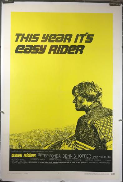 Poster for the 1969 movie Easy Rider