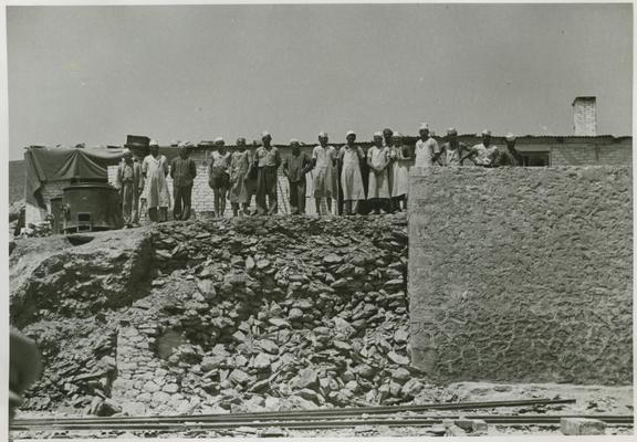 Gyaros Island of Exile - Penitentiary camp. "The bakers apprentice." - ICRC V-P-HIST-E-05824.JPG 13.06.1948