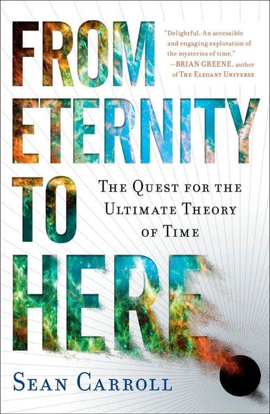  In the hands of one of today's hottest young physicists, that simple fact of breakfast becomes a doorway to understanding the Big Bang, the universe, and other universes, too. In From Eternity to Here, Sean Carroll argues that the arrow of time, pointing resolutely from the past to the future, owes its existence to conditions before the Big Bang itself— a period modern cosmology of which Einstein never dreamed. Increasingly, though, physicists are going out into realms that make the theory of relativity seem like child's play. Carroll's scenario is not only elegant, it's laid out in the same easy-to- understand language that has made his group blog, Cosmic Variance, the most popular physics blog on the Net. From Eternity to Here uses ideas at the cutting edge of theoretical physics to explore how properties of spacetime before the Big Bang can explain the flow of time we experience in our everyday lives. Carroll suggests that we live in a baby universe, part of a large family of universes in which many of our siblings experience an arrow of time running in the opposite direction. It's an ambitious, fascinating picture of the universe on an ultra-large scale, one that will captivate fans of popular physics blockbusters like Elegant Universe and A Brief History of Time. 
