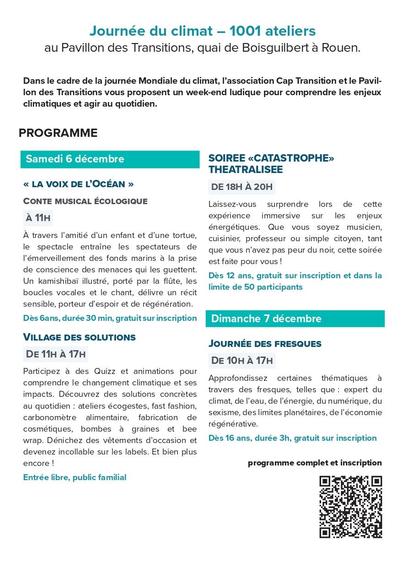 Le programme du festival sous forme texte