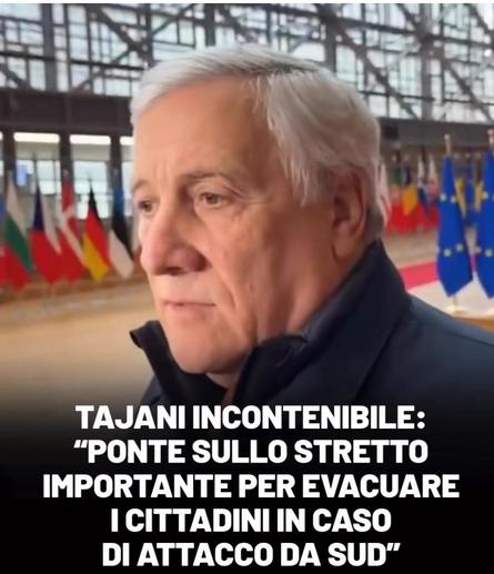 Dichiarazione di Tajani