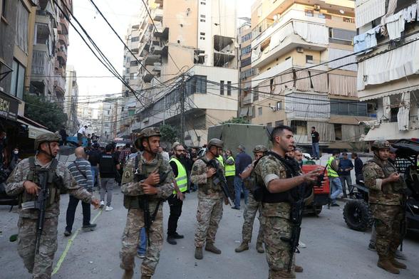 Els míssils israelians han impactat contra edificis de la capital libanesa (Reuters/Mohammed Yassin)