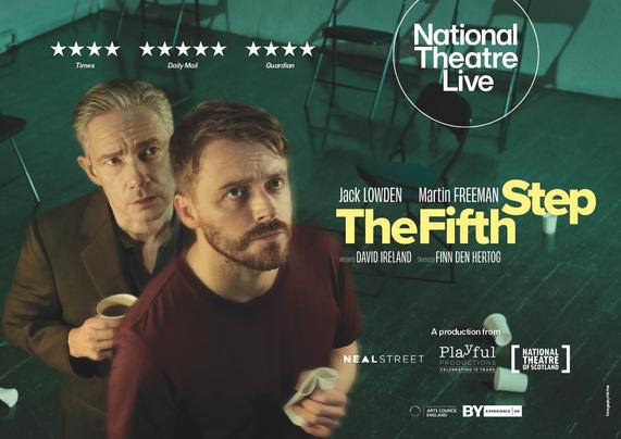 Martin Freeman and Jack Lowden at The Fifth Step