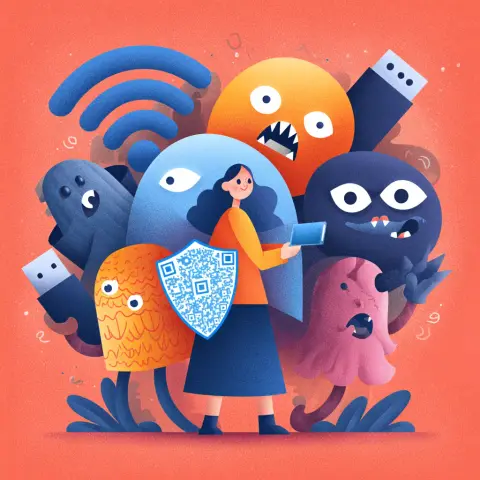 whimsical digital illustration