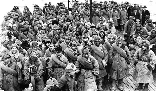 1946 Japanese POW

https://en.wikipedia.org/wiki/Japanese_prisoners_of_war_in_the_Soviet_Union