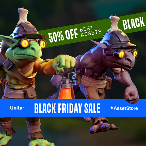 black friday 50%-95% unity store