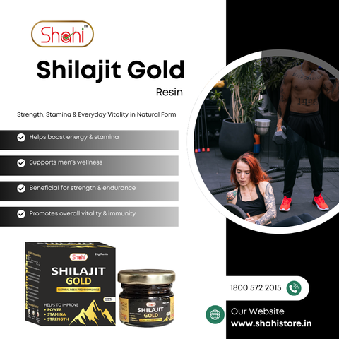 Shahi Shilajit Gold Resin - Natural Performance Booster