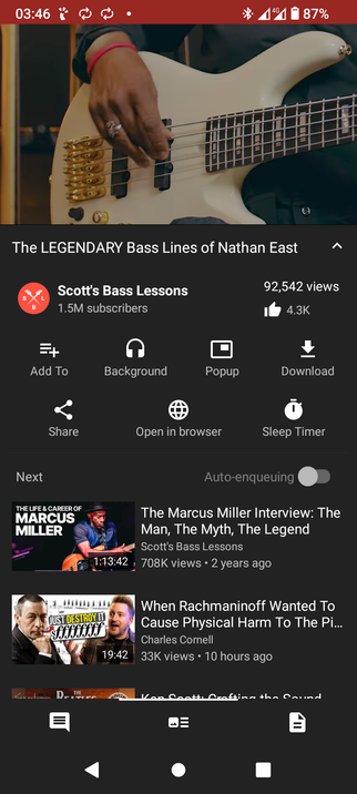 Another screencap of Nathan East at Scott's Bass Lessons