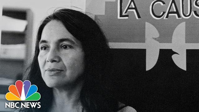 Labor leader Dolores Huerta explores what "American Identity" means to her, including the internal struggle between her Mexican-American and indigenous roots.