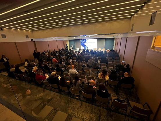 Sala de conferências da SCM Conference Iberia 2025