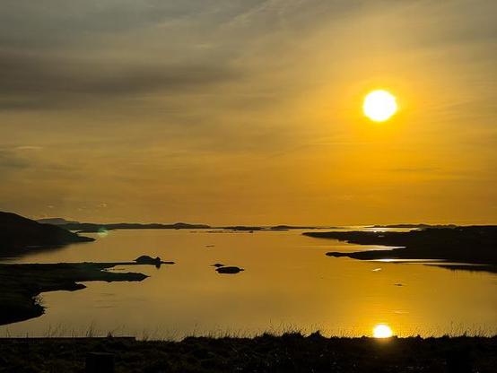 view on my way home, Shetland