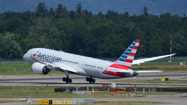 American Airlines Boeing B787-8 MSN 249 Zurich, Switzerland