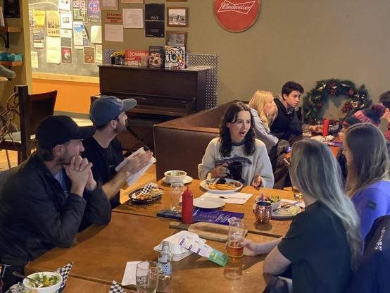 Emily Lowan & the BC Green team meet with supporters in Terrace, BC.