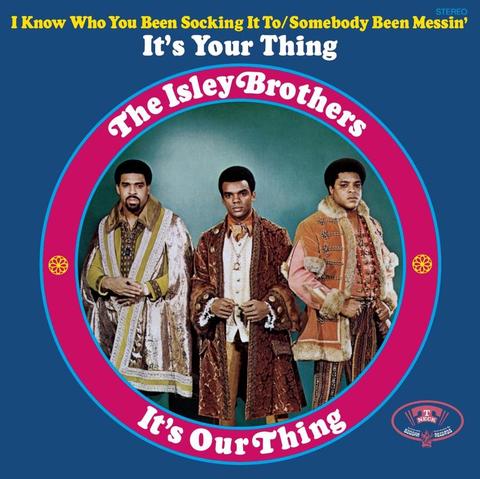 An image of the cover of the album 'It's Our Thing' by The Isley Brothers