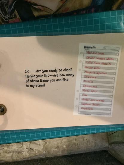 so are you ready to shop here your list see how many of these items you can find in my store #pork #beans