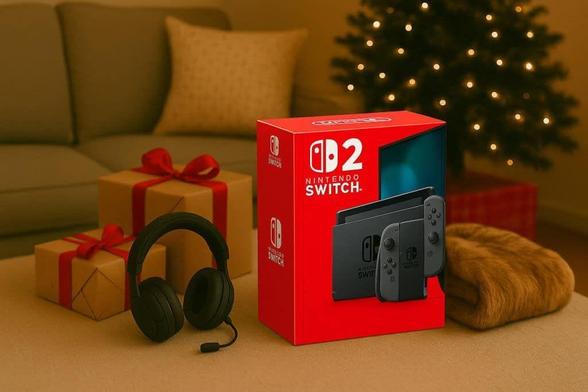 ChatGPT Image Gift Ideas for Gamers - new headset and Nintendo Switch 2