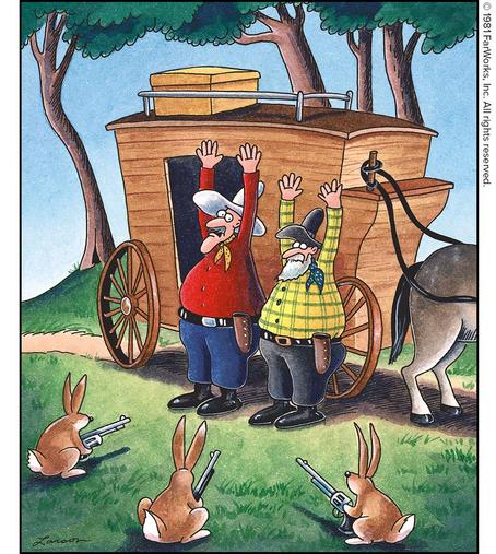 “This ain’t gonna look good on our report, Leroy.”