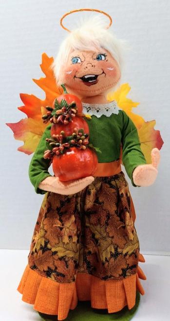 Artwork of doll of a Thanksgiving Angel