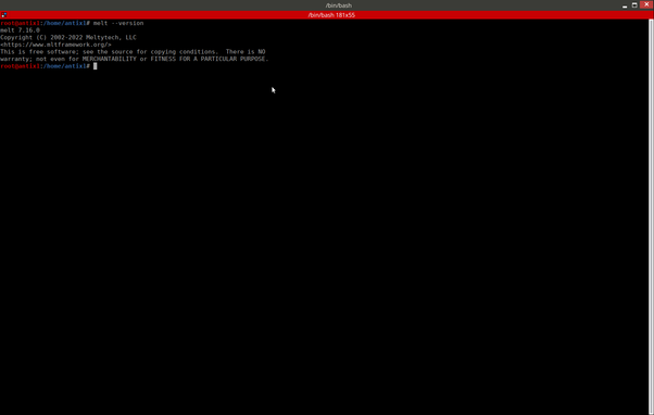 🚀 Hoy dejo un hilo sobre cómo tener Kdenlive moderno en AntiX usando paquetes selectivos de Debian Multimedia (DMO)…
👉 sin romper dependencias
👉 con FFmpeg completo
👉 con VAAPI activo
👉 y manteniendo MLT estable desde Debian.

Hice alguna correcciones de la guía “Kdenlive moderno en AntiX usando DMO, sin romper MLT”

✔️ versión corregida y técnica

La mejor combinación posible. 🎬✨
