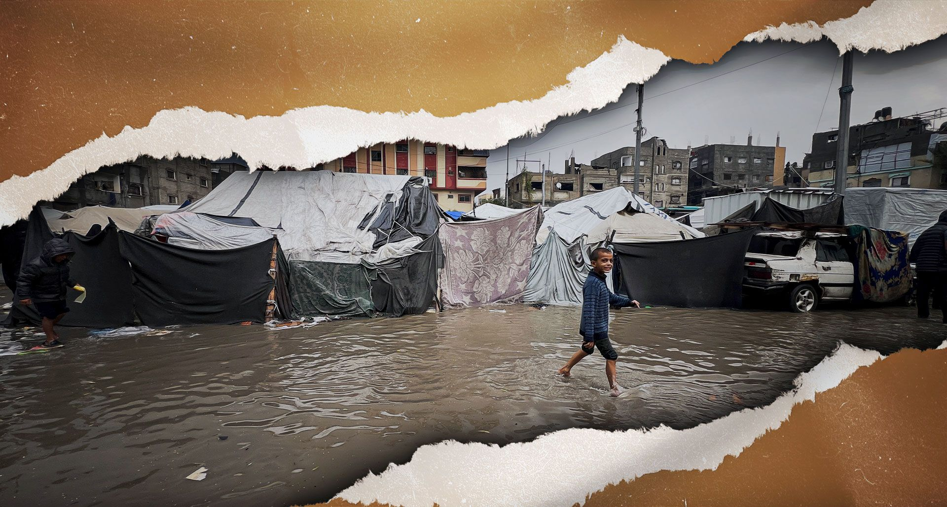 Engineered Sympathy: How Gaza Flood Imagery Is Constructed to Shape Global Perception