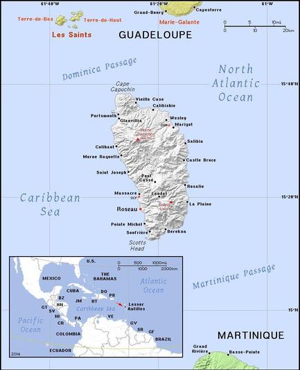 A map showing the location of Dominica
Credit https://ian.macky.net/pat/