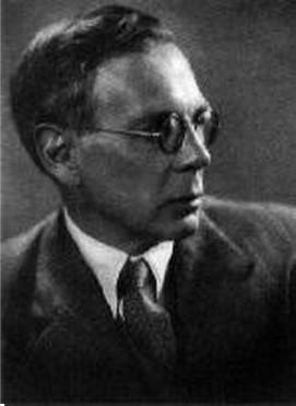 Charles Walter Stansby Williams

Williams is shown from the chest up, seated and facing slightly to his right while looking toward the camera with a thoughtful expression. He wears round spectacles, a dark suit, and a neatly knotted tie. His hair is combed back, slightly tousled on top.

https://en.wikipedia.org/wiki/Charles_Williams_(British_writer)#/media/File:Charles_Walter_Stansby_Williams.jpg