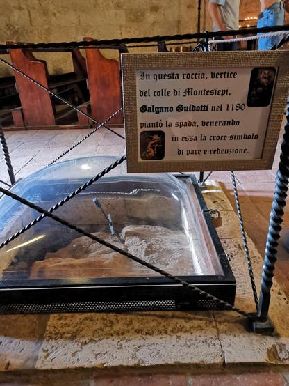 La espada en la roca.