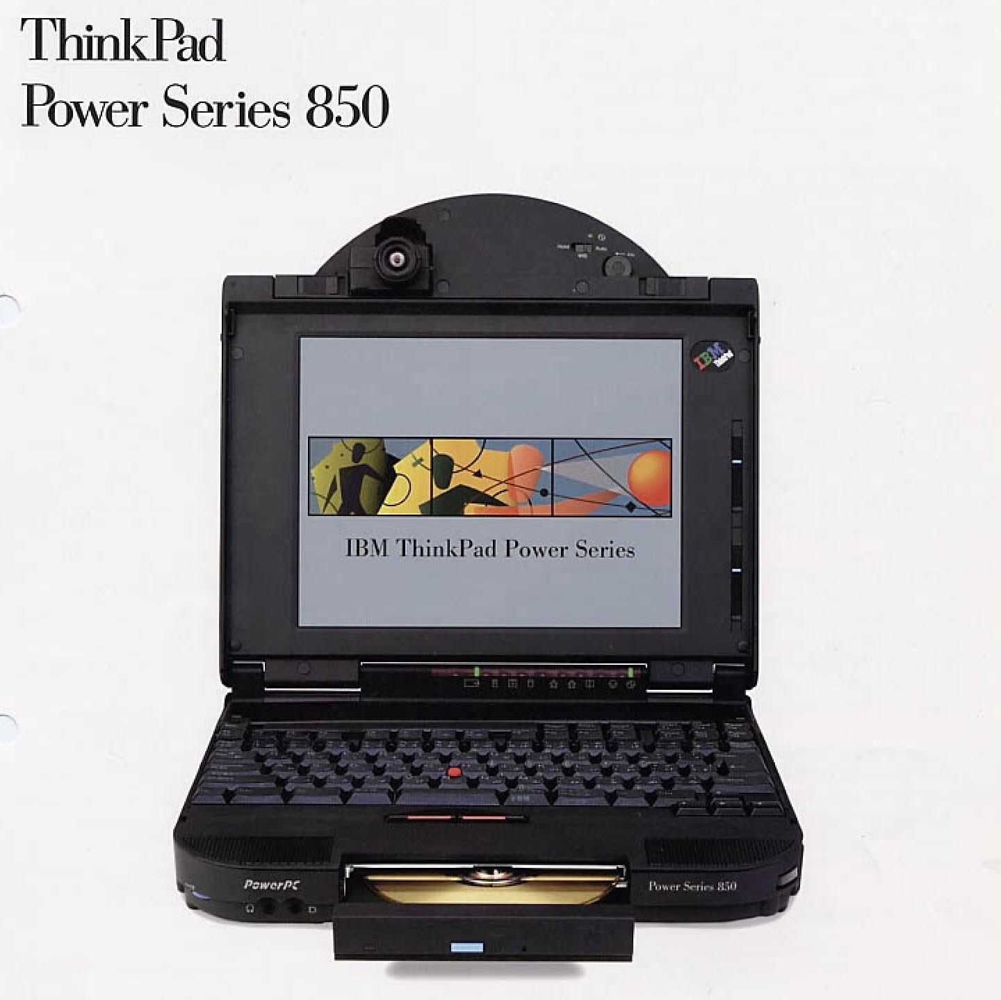 IBM ThinkPad Power Series 850 - super rare, PowerPC powered Laptop (1994)