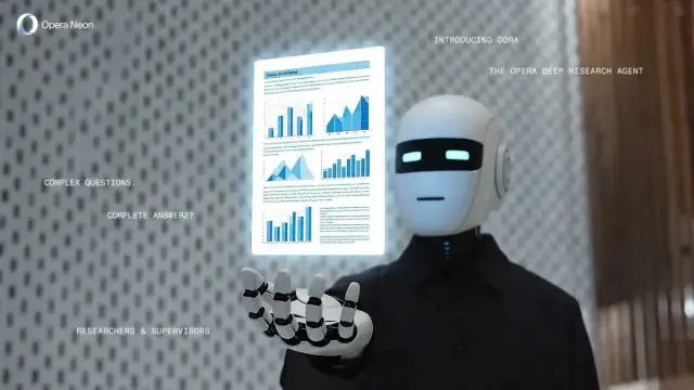 Opera Neon - Opera Deep Research Agent