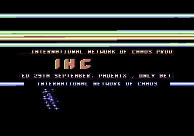 Screenshot of "Endzone" - Crack: Phoenix + INC - Published by Alternative Software on Commodore 64 (1990)