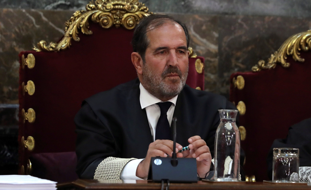 Andrés Martínez Arrieta, president de la sala segona del Suprem i del tribunal que ha jutjat Álvaro García Ortiz (Europa Press)