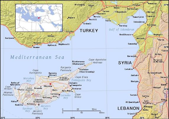 A map showing the location of Cyprus
Credit https://ian.macky.net/pat/