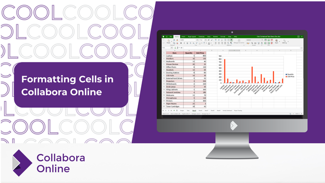 Formatting Cells in Collabora Online. Feature Friday video showing how to quickly style numbers, text, borders, and backgrounds in Collabora Online — and keep your spreadsheets clean and easy to read.