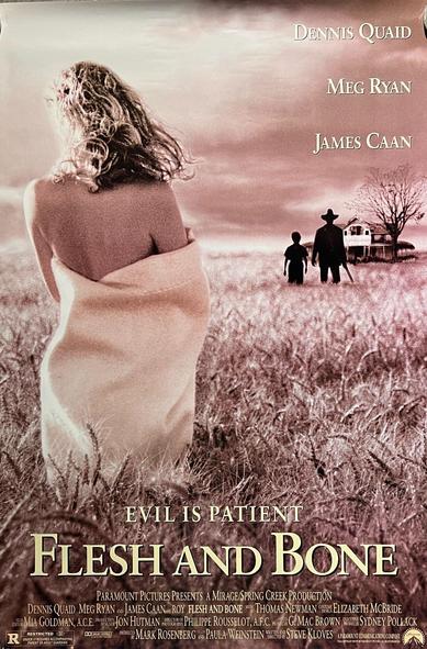Poster for the 1993 movie Flesh and Bone