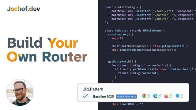 Jschof.dev. Build Your Own Router.