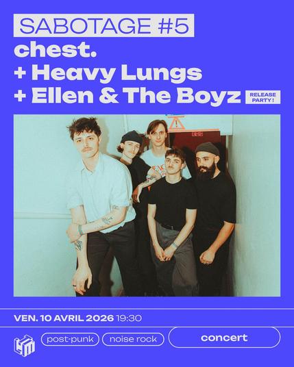 annonce Sabotage #5 avec chest.