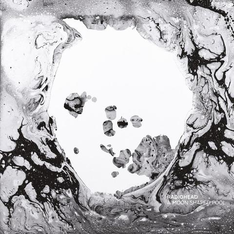An image of the cover of the album 'A Moon Shaped Pool' by Radiohead