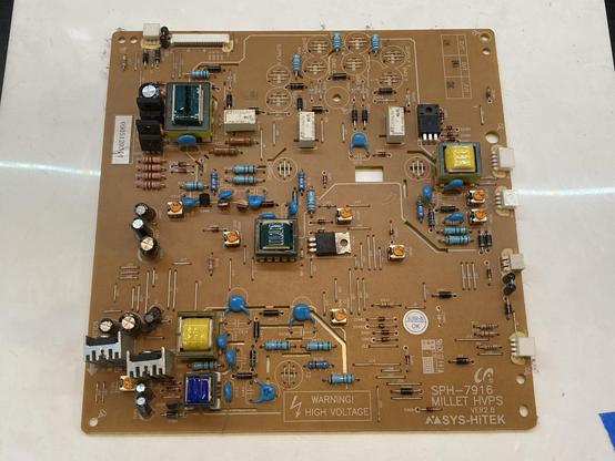 An old PCB. It’s single sided!