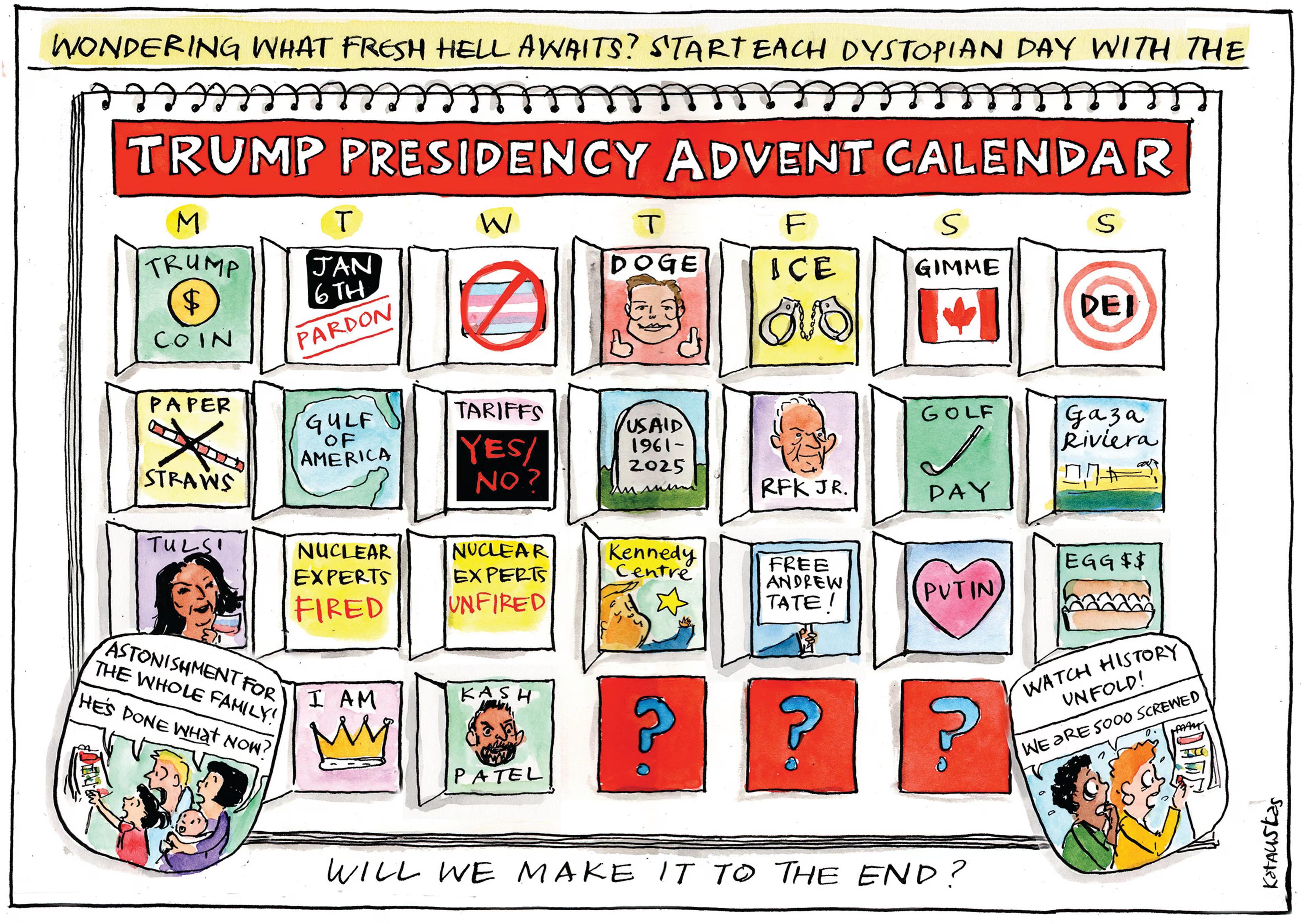 Trump Presidency Advent Calendar