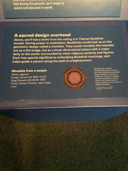 #mandala (Sanskrit: मण्डल, romanized: maṇḍala, lit. 'circle', [ˈmɐɳɖɐlɐ]) is a geometric configuration of symbols. In various spiritual traditions, mandalas may be employe