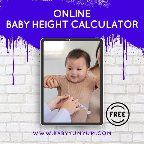 Wondering how tall your little one will grow? 📏👶 Try BabyYumYum's FREE Baby Height Calculator to estimate your child's future height based on their current growth! 🌱✨  Want to give it a try? Click here👉https://zurl.co/VVuvO #JustForFun and not a guaranteed growth predictor.
